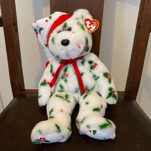Ty beanie buddy 1998 holiday bear